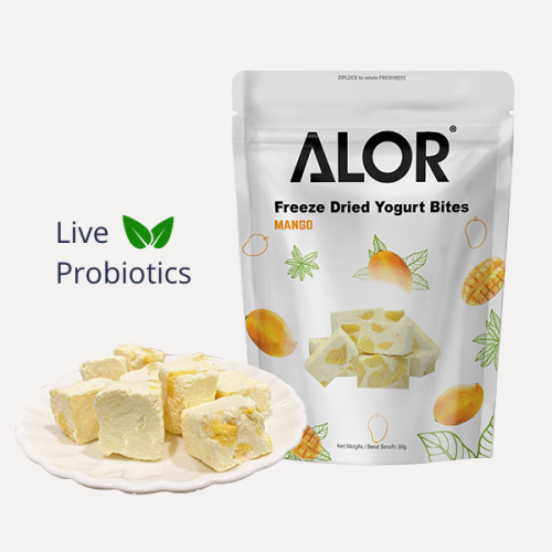 ALOR Freeze Dried Mango Yogurt Bites ALOR Freeze Dried Mango Yogurt Bites