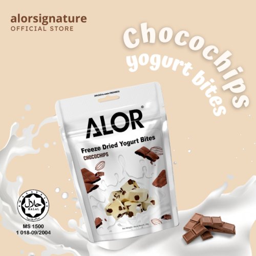 ALOR Freeze Dried  Chocochips Yogurt Bites ALOR Freeze Dried  Chocochips Yogurt Bites