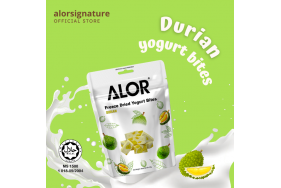 ALOR Freeze Dried  Durian Yogurt Bites ALOR Freeze Dried  Durian Yogurt Bites