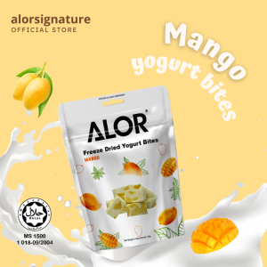 ALOR Freeze Dried Mango Yogurt Bites ALOR Freeze Dried Mango Yogurt Bites