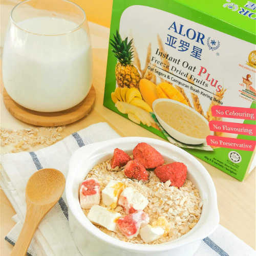 ALOR Instant Oat Plus Freeze Dried Fruits (Box) ALOR Instant Oat Plus Freeze Dried Fruits (Box)