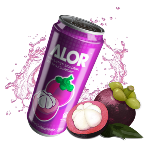 ALOR Mangosteen Juice RTD ( 6 Cans/Pack)