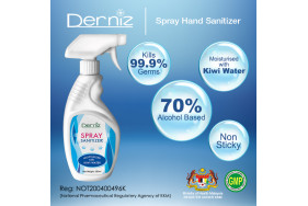 Derniz Hand Sanitizer 500ml (Spray Type) Derniz Hand Sanitizer 500ml (Spray Type)