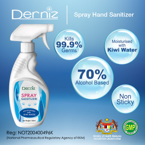 Derniz Hand Sanitizer 500ml (Spray Type) Derniz Hand Sanitizer 500ml (Spray Type)