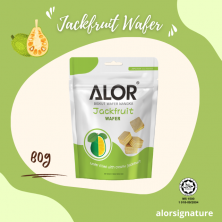 ALOR Wafer 80g (Durian/Pineapple/Coconut/Jackfruit/Strawberry)